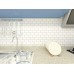 10-Sheet Peel and Stick Tile for Kitchen Backsplash, 12x12 inches White Subway Tile with Grey Grout