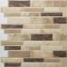 STIQUICK TILES Peel and Stick Backsplash - for Kitchen Decorative Tiles (10 Sheets) (10" X 10" 10 Sheets, Polito Bella)