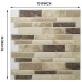 STIQUICK TILES Peel and Stick Backsplash - for Kitchen Decorative Tiles (10 Sheets) (10" X 10" 10 Sheets, Polito Bella)