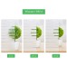 Window Film Privacy Blinds Glass Film Decorative Non-Adhesive Frosted Static Cling Sun Blocking Heat Control Home Office Stickers for Bathroom Door Coverings, Stripe Patterns 17.7 x 78.7 Inch