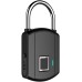 Fingerprint Padlock, Smart Biometric Lock, Ip65 Waterproof and Anti-Theft, USB Battery Low Battery Smart Reminder, Suitable for Sports School Office Lockers, Backpacks, Suitcases,